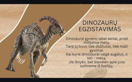 Pažink dinozaurus