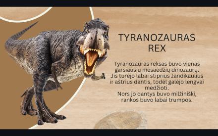 Pažink dinozaurus