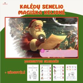Kalėdinis rinkinys - Įgarsintos skaidrės, užduotėlė