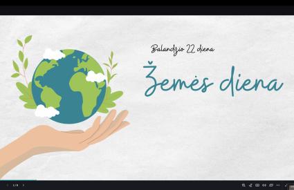 Žemės diena Balandžio 22 diena