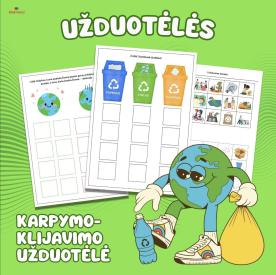 Rinkinys Žemės dienai - Klimato kaita