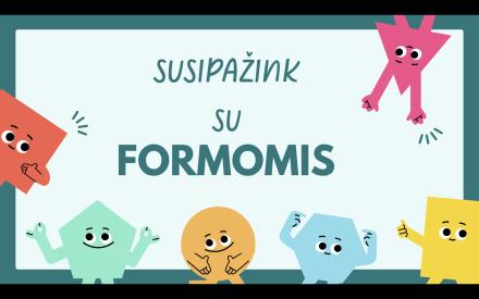 Formų pažinimo užduotys vaikams