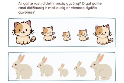 Didelis ar mažas, didžiausias ar mažiausias