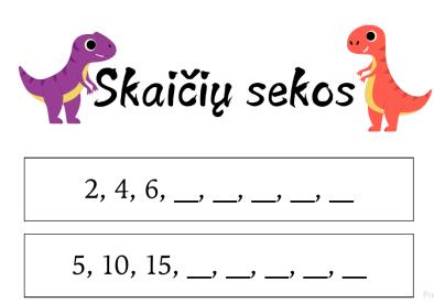 Skaičių sekos