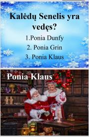 Protų mūšis. Kalėdų Senelio paslaptis. 