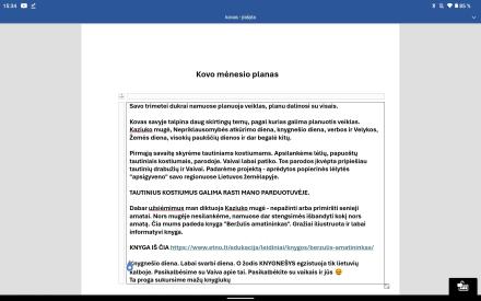 Kovo mėnesio ugdymo planas ikimokyklinukams