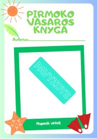 Pirmoko vasaros knygelė