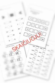 Užduotys su skaičiais 