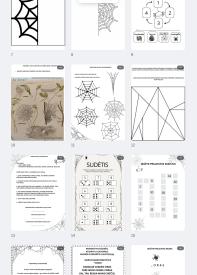 Pasaulio pažinimo, lietuvių kalbos ir matematikos užduotys. Lapkritis. Vorai ir voratinkliai