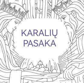 Spalvinimo lapas KARALIŲ PASAKA