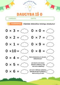 Daugyba 0,1,2,3