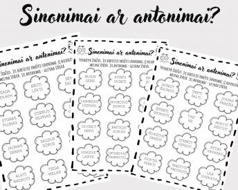 Sinonimai ir antonimai
