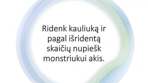 Nupiešk monstriuką