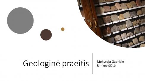 Geologinė praeitis