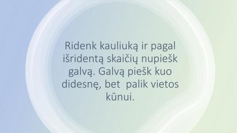 Nupiešk monstriuką
