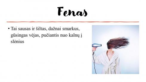 PART 4. Orai ir klimatas. 6.4 Vėjai