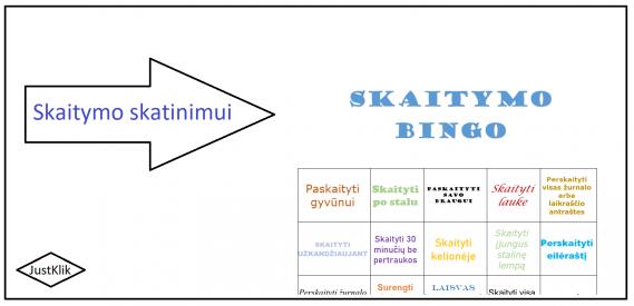 Skaitymo BINGO