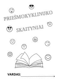 Priešmokyklinuko skaityniai