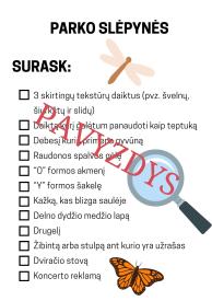Parko slėpynės