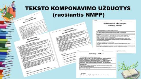 Teksto komponavimo užduotys