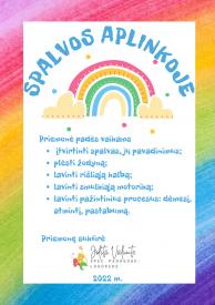 Spalvos aplinkoje