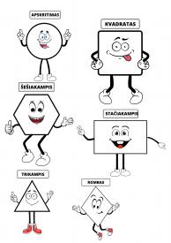 GEOMETRINIŲ FIGŪRŲ MOKOMOJI PRIEMONĖ