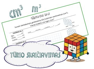 Tūrio skaičiavimo darbo lapai