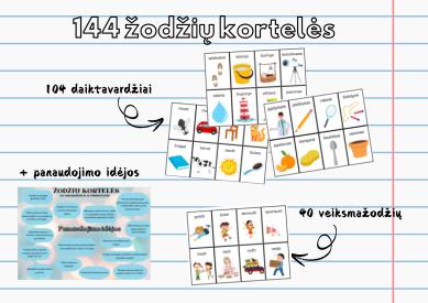 Žodžių kortelės