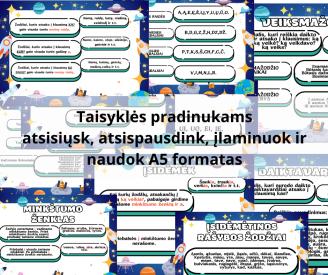 TAISYKLĖS PRADINUKAMS