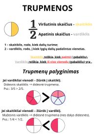 Trupmenos: ką reiškia skaičiai ir kaip jas palyginti