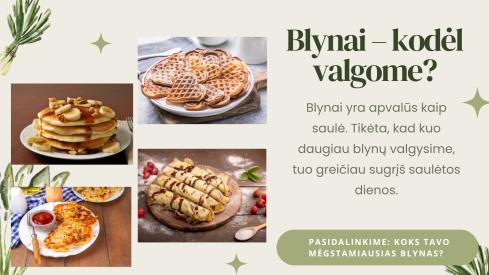 Užgavėnės vaikams: skaidrės, viktorina ir PDF užduotys