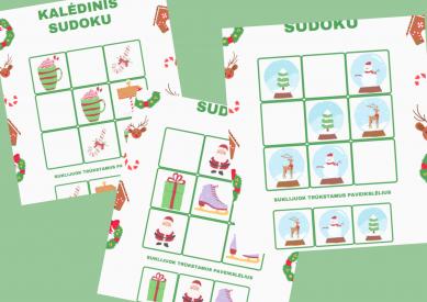 Kalėdinis SUDOKU