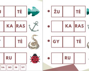 Kalbos užduotys