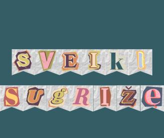 Sveiki sugrįžę girlianda 