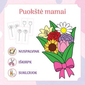 Puokštė Mamos dienos proga