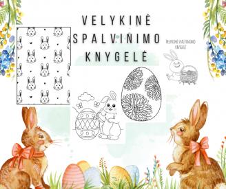 VELYKINĖ SPALVINIMO KNYGELĖ
