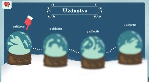 Interaktyvios skaidrės Kalėdų iššūkis