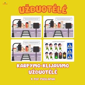 Saugus eismas - skaidrės ir užduotėlė