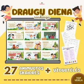 Rinkinys apie draugystę - Draugo diena