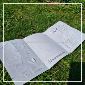 Motinos dienos LAPBOOK - atverčiama rankų darbo knyga