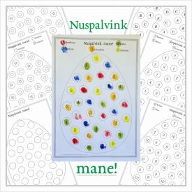 Nuspalvink margutį