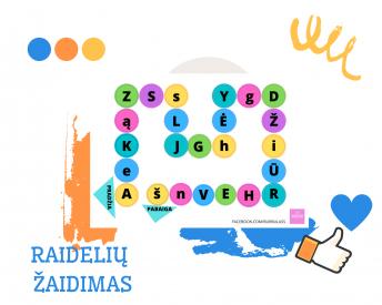 Raidelių žaidimas