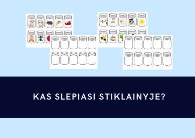 Kas slepiasi stiklainyje