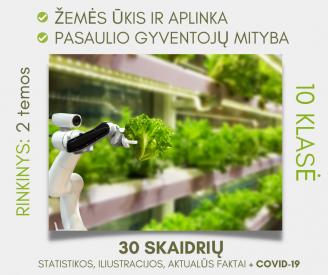 Žemės ūkis ir aplinka ir Pasaulio gyventojų mityba skaidrės pamokai