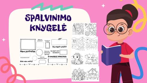Spalvinimo knygelė 22 psl