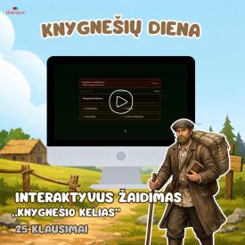 Interaktyvus žaidimas - Knygnešių kelionė