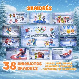 Skaidrės apie 2026 žiemos olimpines žaidynes