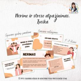 Nerimo ir streso atpažinimas. Įveika.