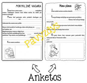 Linksmos anketos mokslo metų pradžiai