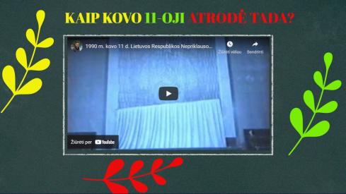 Kovo 11-osios pristatymas